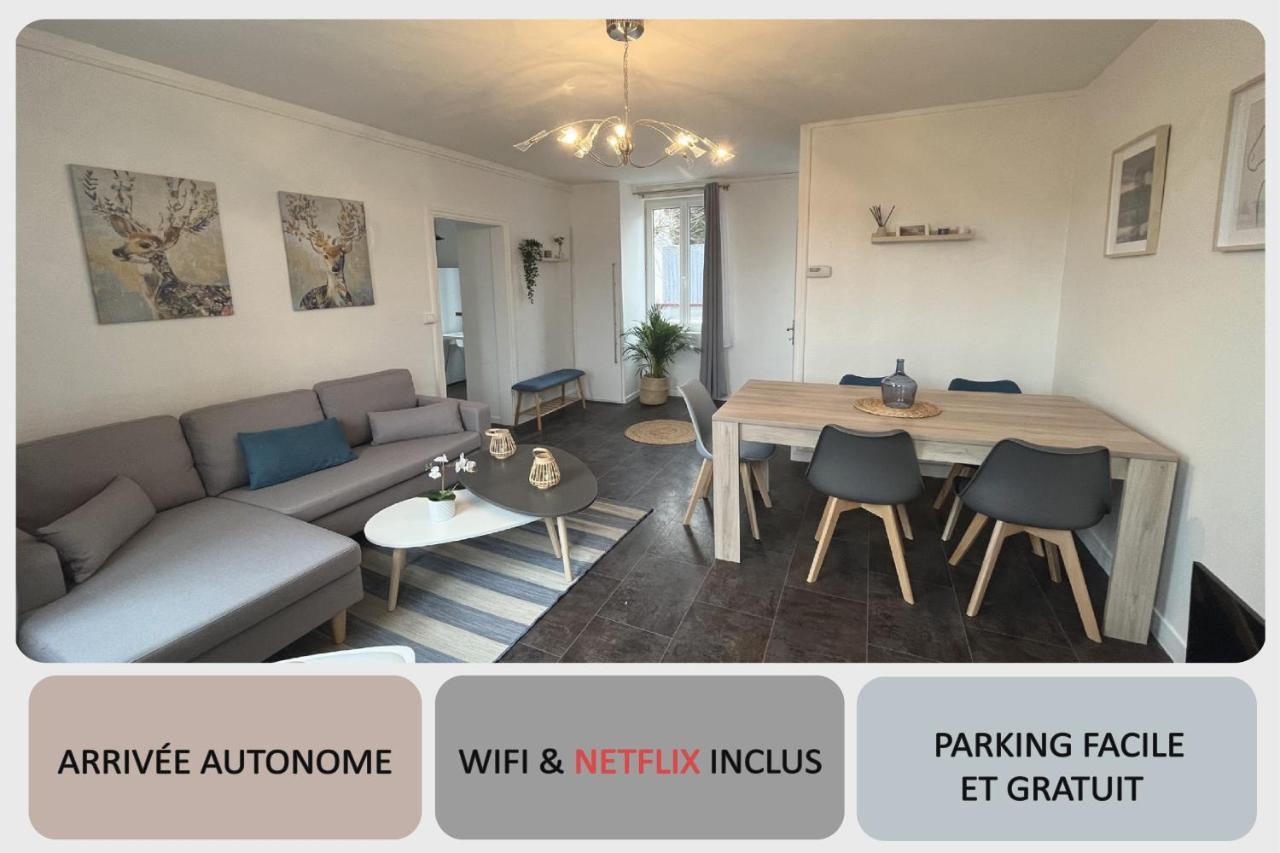 Triplex Carnot - Proche Docks 76, Kindarena Et Centre Ville De Rouen - Stationnement Gratuit - Netflix - Wifi Deville-les-Rouen Dış mekan fotoğraf